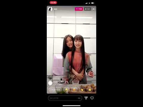 kokiちゃんがcocomiちゃんをバックハグするの可愛すぎる