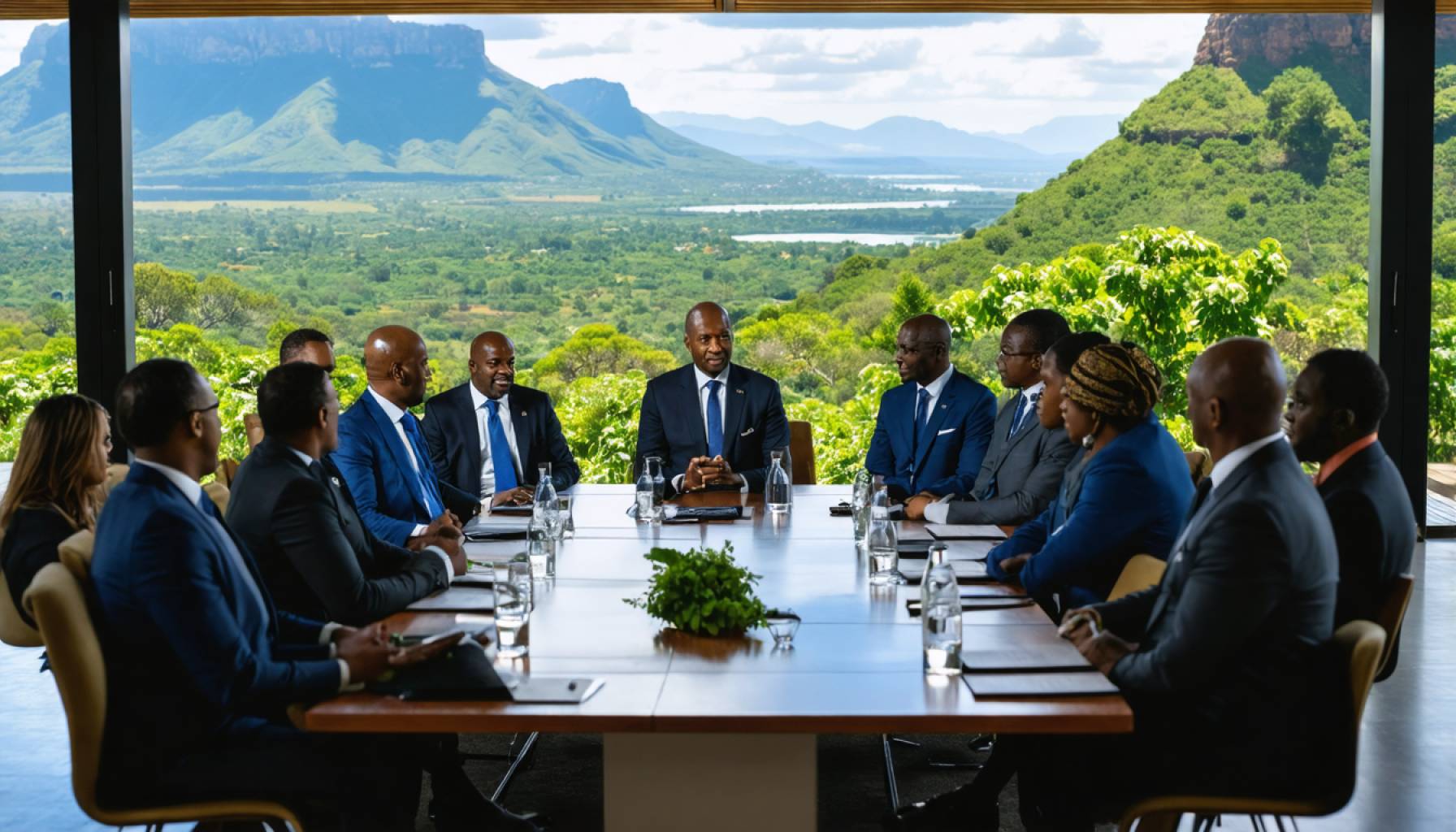 Global Leaders Engage in Crucial Talks Amidst South Africa’s Vibrant Backdrop