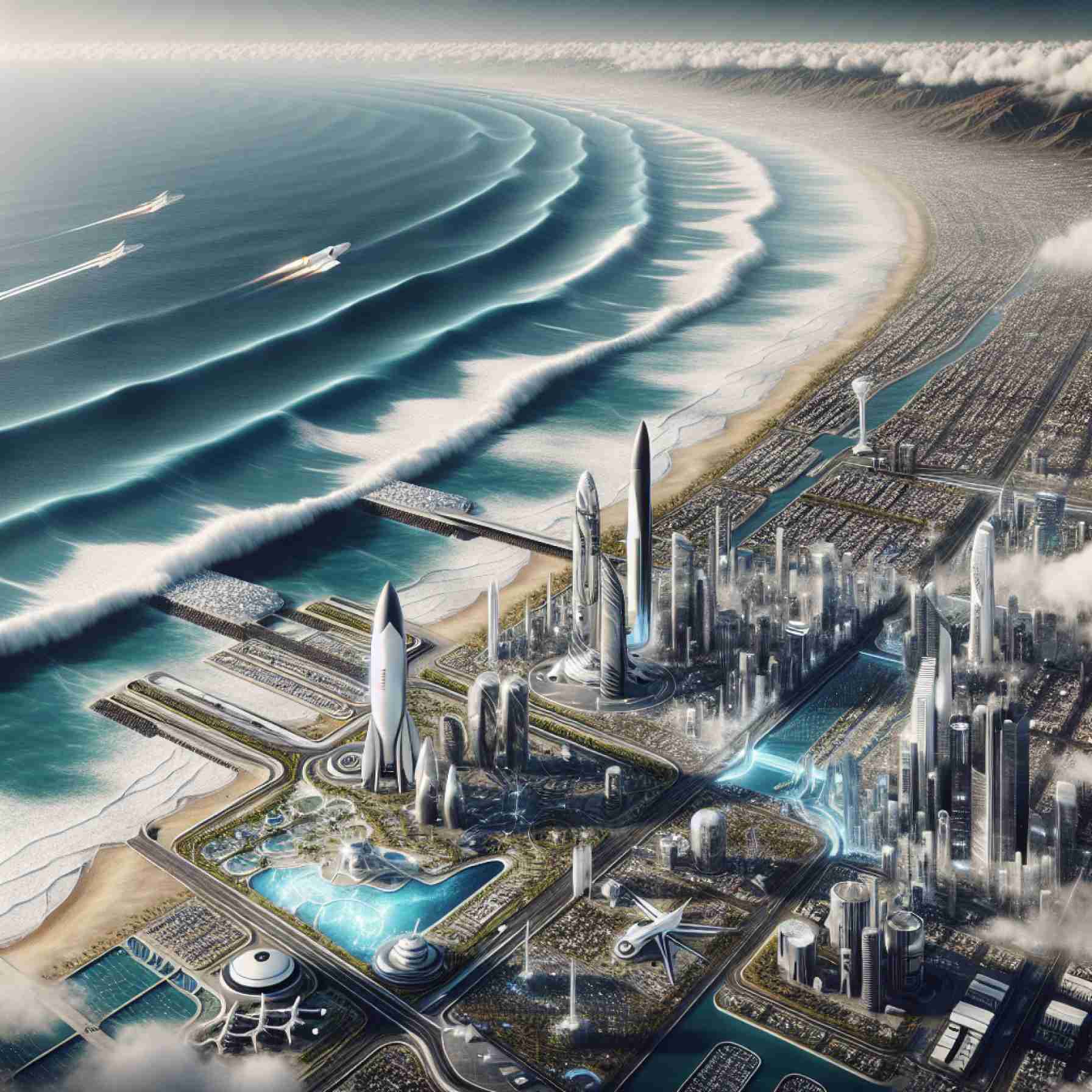 When Rockets and Rolling Waves Collide: Inside Elon Musk’s Dream City