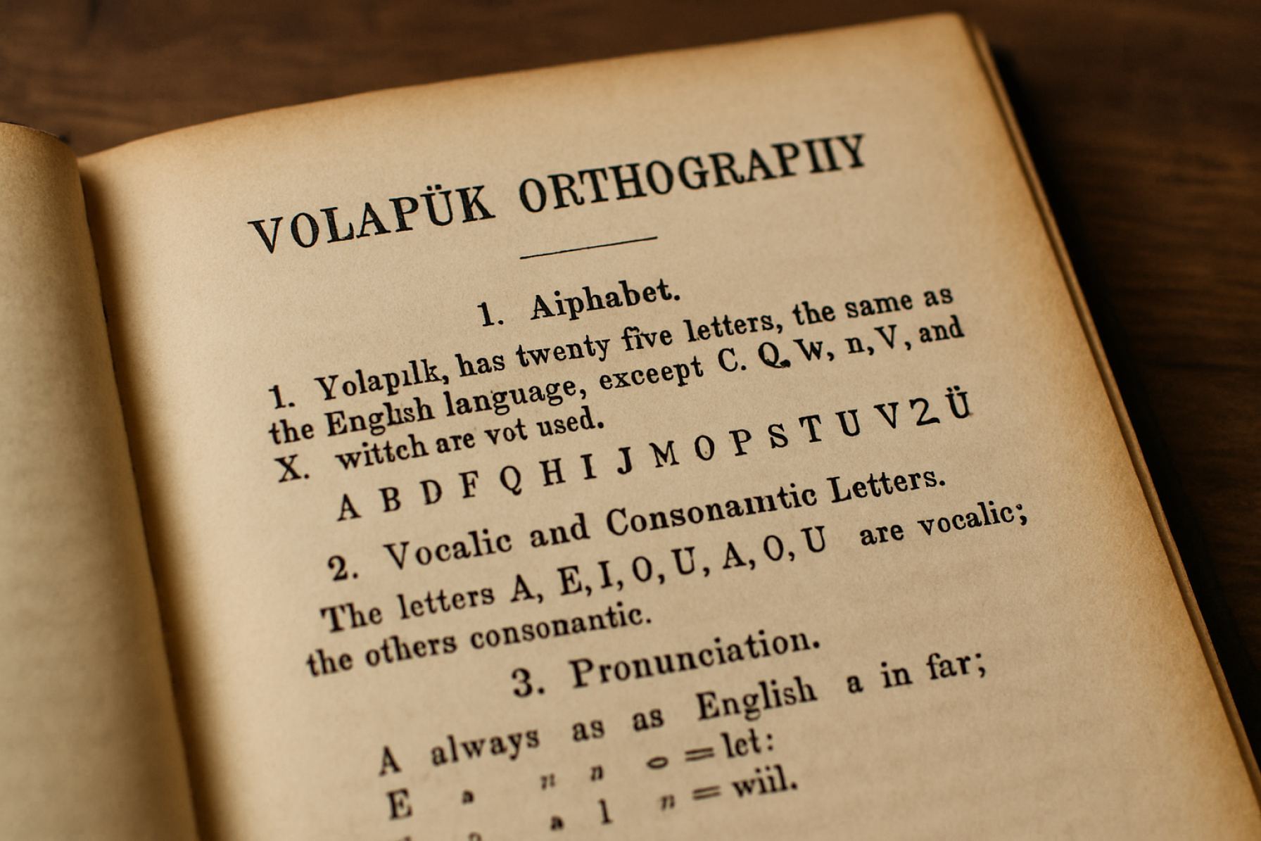 Volapük Orthography: Unveiling the Secrets of a Constructed Script